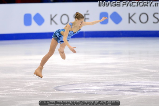 2013-03-02 Milano - World Junior Figure Skating Championships 5854 Laurine Lecavelier FRA